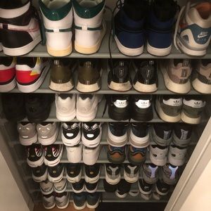 Air Max 1, 90, 95, 96 ii, Triax, Plus, 720, Tailwind IV, Element React, NMD, etc